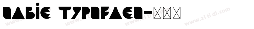 SABIC Typeface字体转换